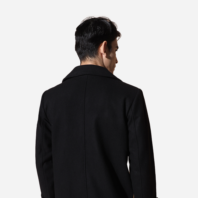 Pure Wool Single Button Blazer