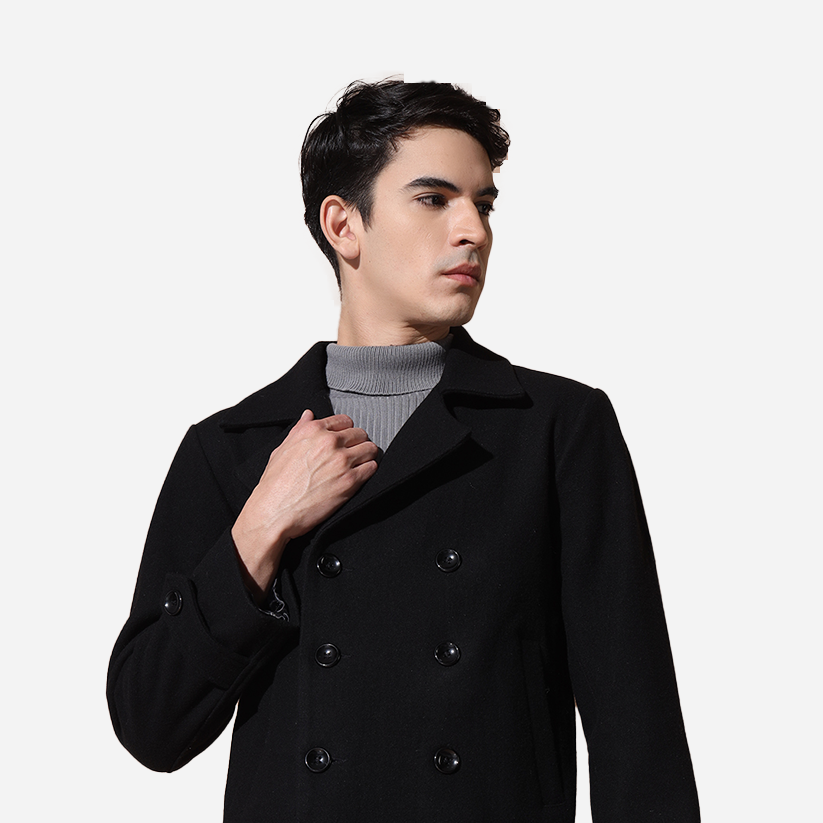 Pure Wool Double Breasted Blazer